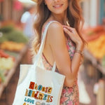 Choose Kindness, Love All Animals - Tote Bag