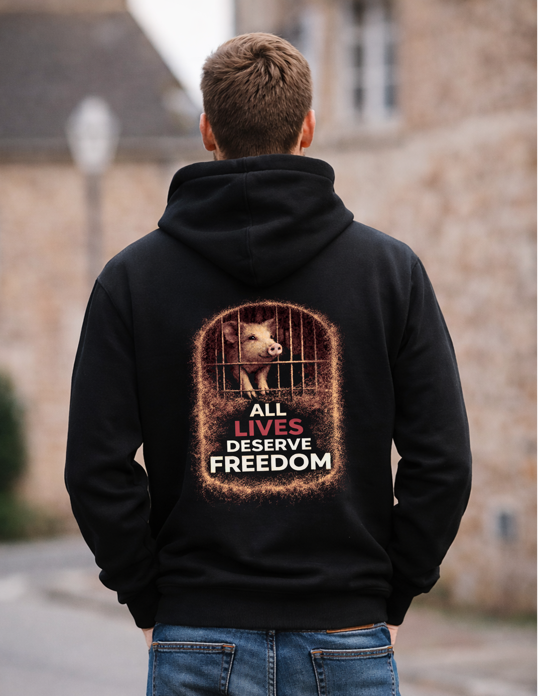 All lives deserve freedom (Male)
