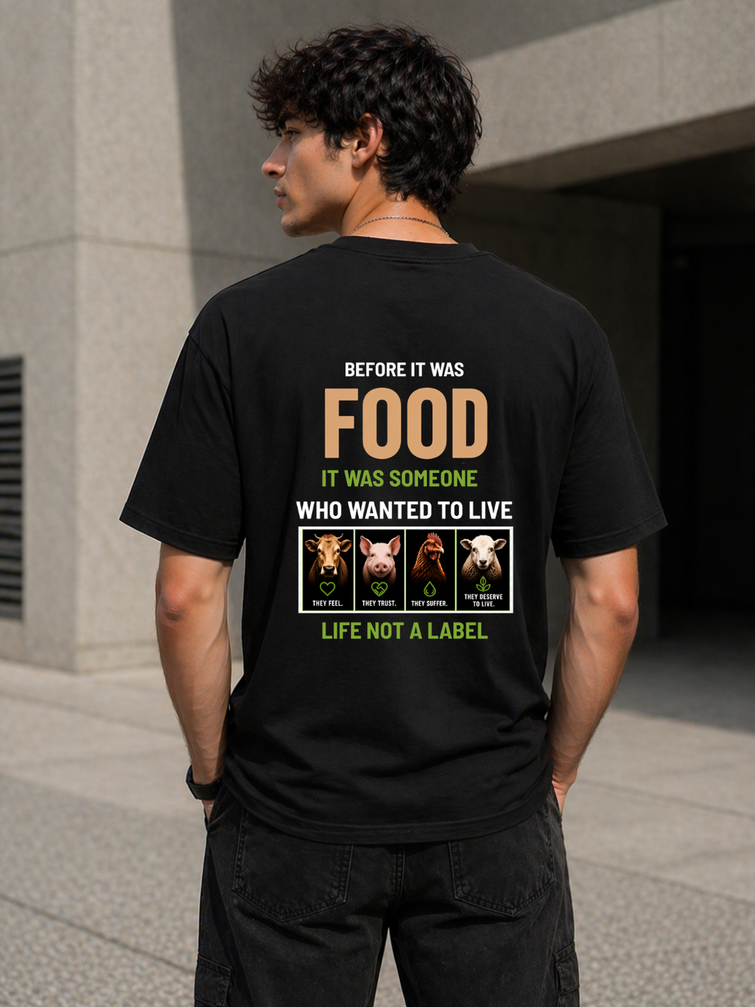Before it was food it was someone..