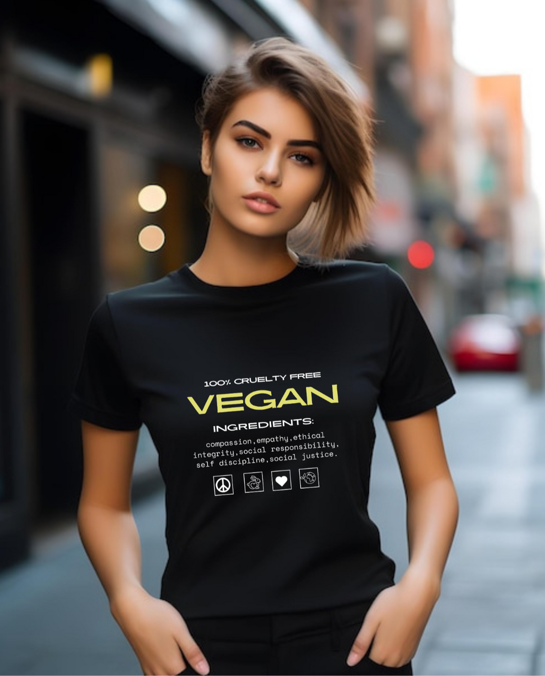 100% Cruelty-Free Vegan (Female)