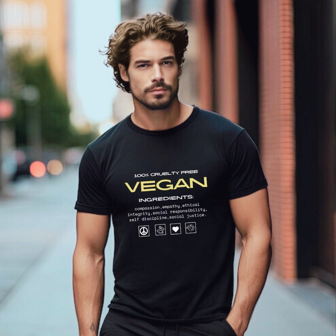 100 % Cruelty-free, Vegan - (male)
