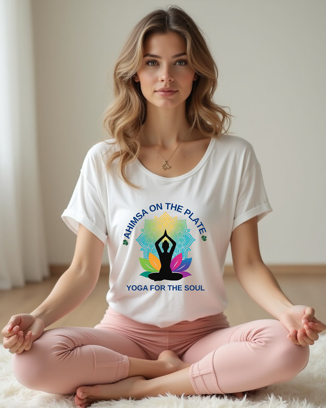 Ahimsa on the plate,yoga for the soul (Female)