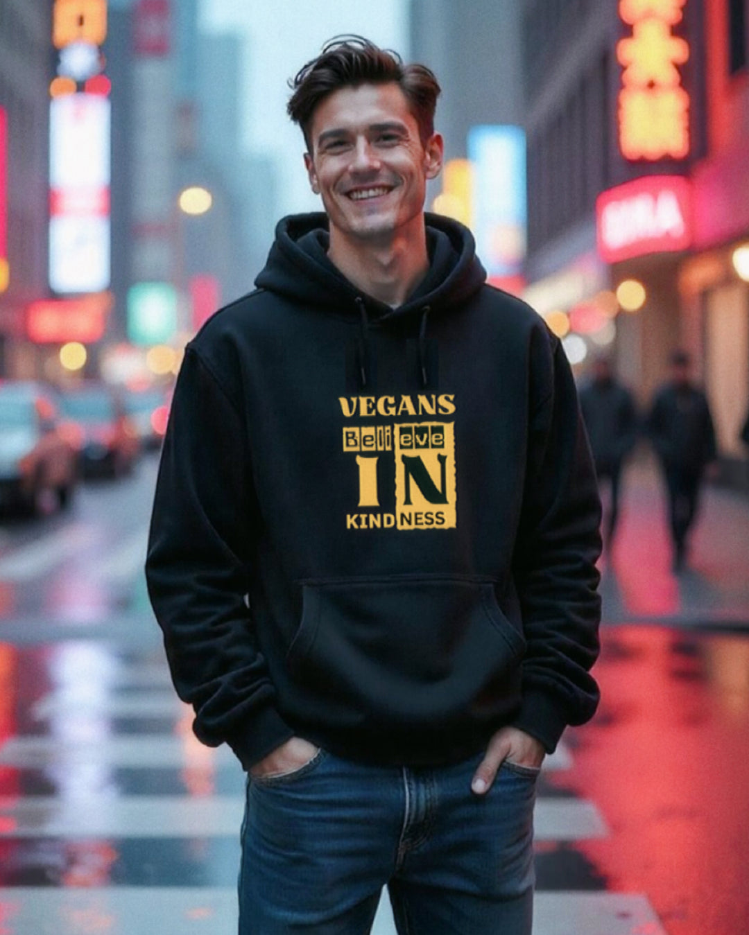 Vegans believe in kindness
