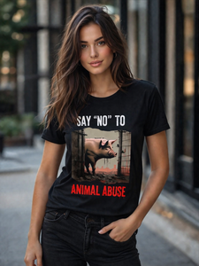 Say No to Animal Abuse (Female)