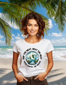 Skip the meat, beat the heat - T-Shirt