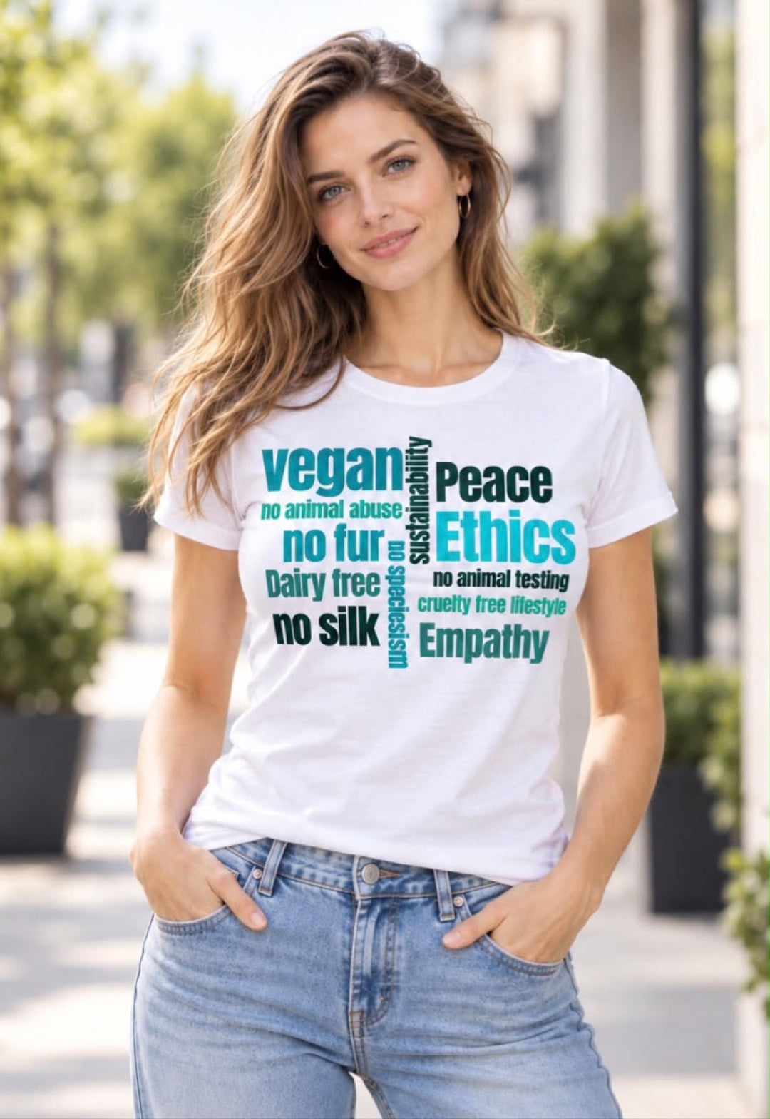VEGAN - Peace Ethics Empathy (Female)